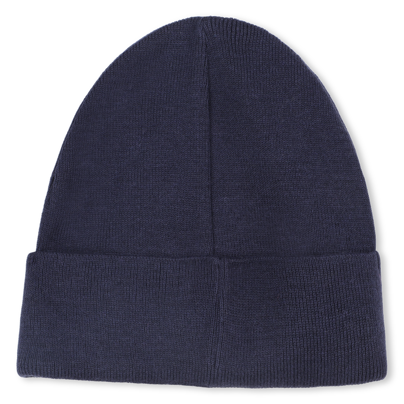 Cappello lavorato a maglia con logo BOSS 
                        RAGAZZO