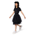 Abito da cerimonia bimateriale KARL LAGERFELD KIDS 
                    BAMBINA