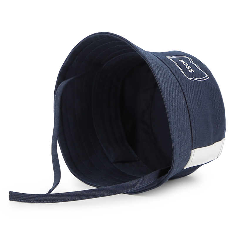 CAPPELLO DA PESCATORE CON CHIUSURE BOSS 
                        RAGAZZO