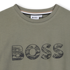 T-shirt a maniche corte BOSS 
                    RAGAZZO
