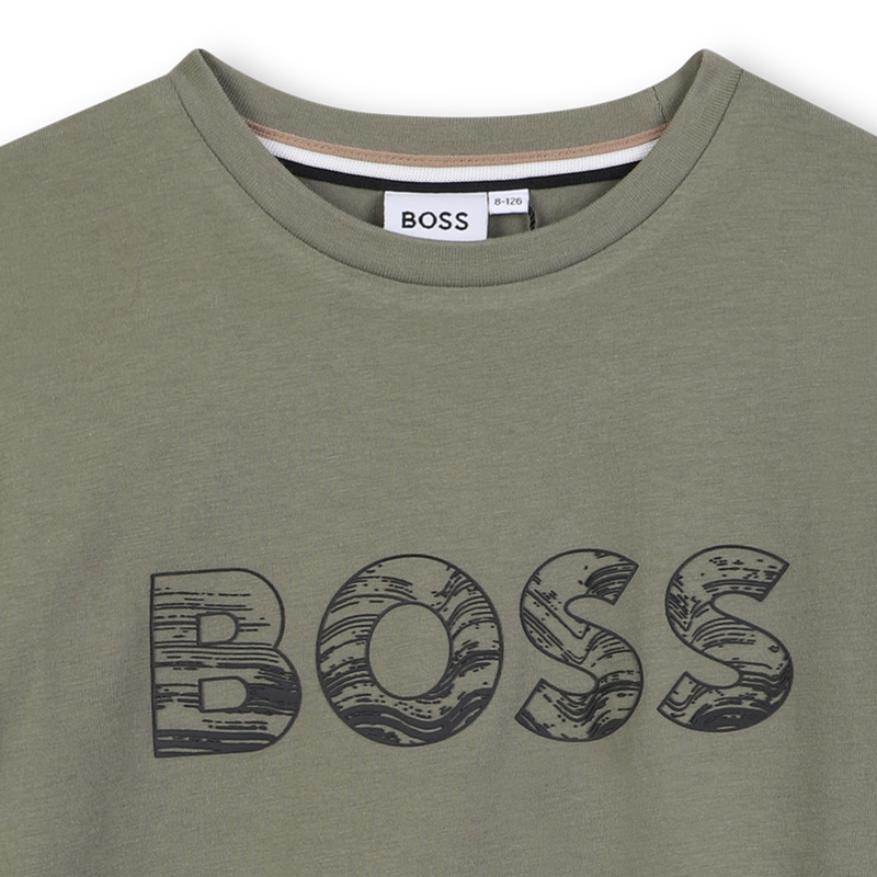 T-shirt a maniche corte BOSS 
                        RAGAZZO