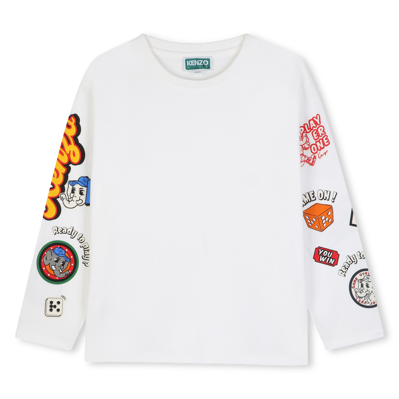 Maglietta a maniche lunghe KENZO KIDS 
                        RAGAZZO