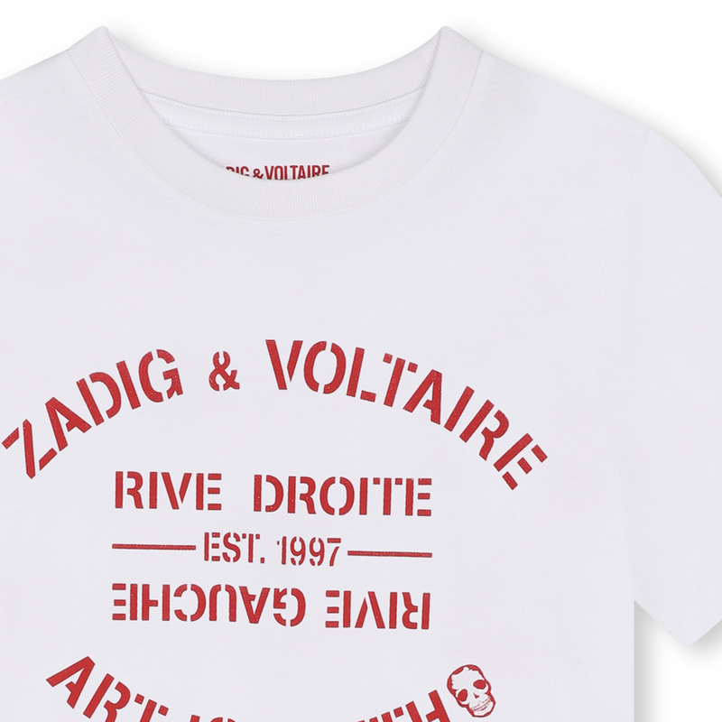 T-shirt maniche corte cotone ZADIG & VOLTAIRE 
                        UNISEX