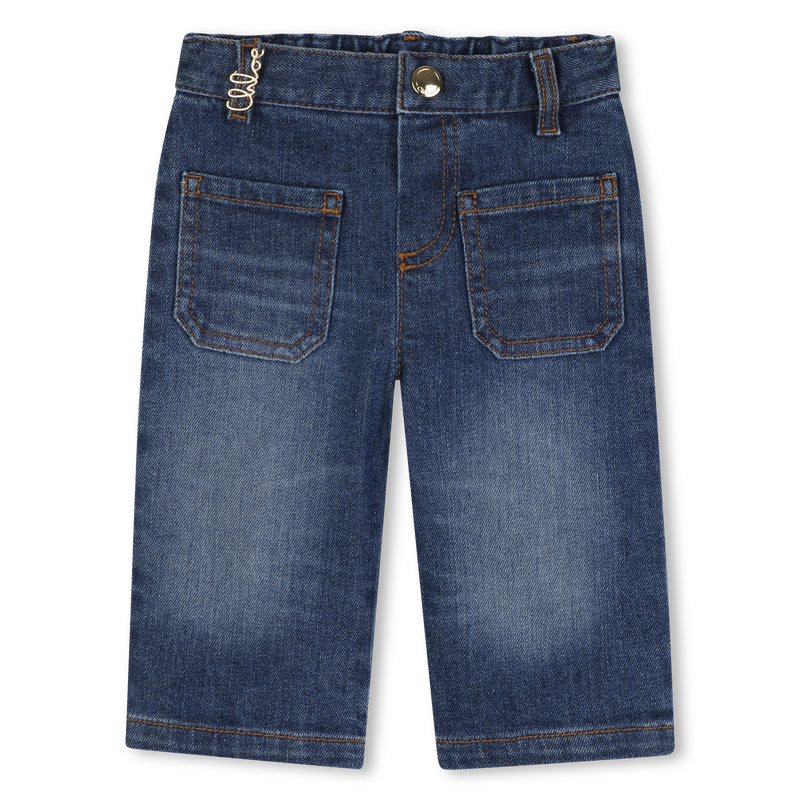 Pantaloni in denim CHLOE 
                        BAMBINA