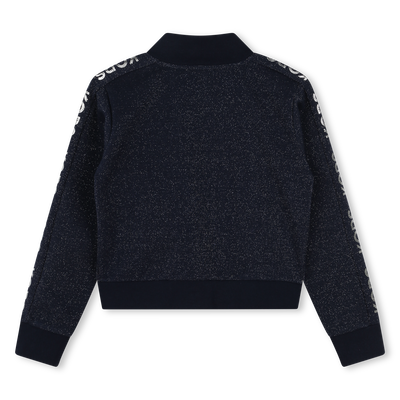 Cardigan in felpa glitter MICHAEL KORS BAMBINA