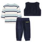 Completo a tre pezzi con motivo zebrato TIMBERLAND 
                    RAGAZZO