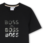 T-shirt a maniche corte BOSS 
                    RAGAZZO