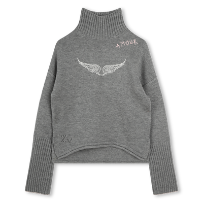 Maglione a collo alto ZADIG & VOLTAIRE BAMBINA
