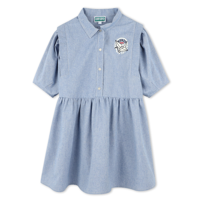 Chemisier in cotone KENZO KIDS 
                        BAMBINA