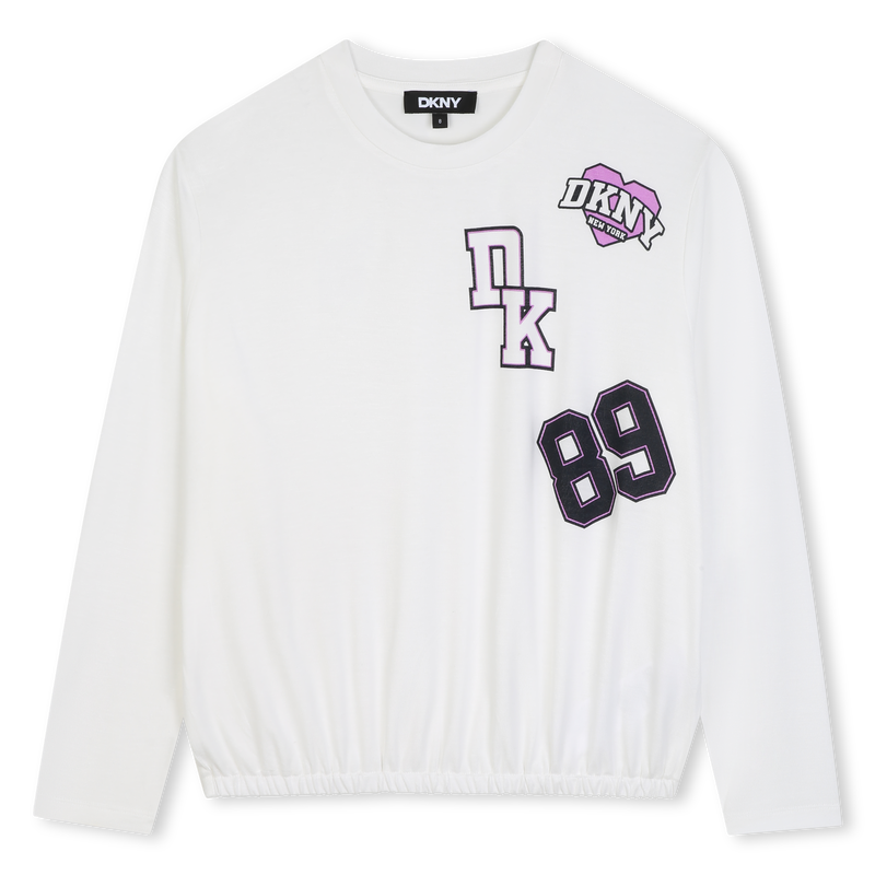 Maglietta a maniche lunghe DKNY 
                        BAMBINA