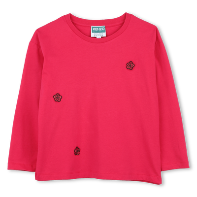 T-shirt a maniche lunghe KENZO KIDS BAMBINA
