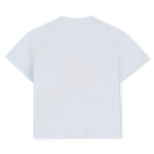 T-shirt con bottone a pressione sulla spalla KENZO KIDS 
                    BAMBINA