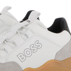 Sneakers finte e tela BOSS 
                    RAGAZZO