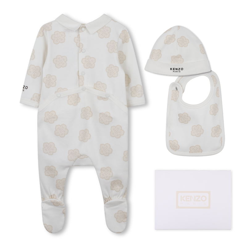 Set pigiama, berretto e bavaglino KENZO KIDS 
                        UNISEX