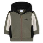 Cardigan con cappuccio BOSS 
                    RAGAZZO