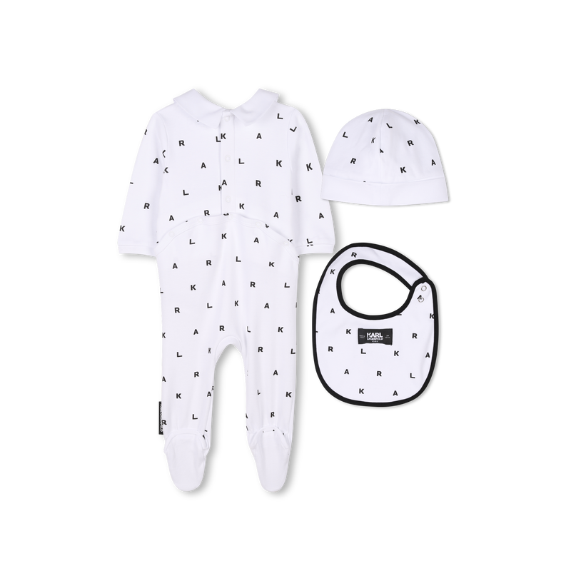 PIGIAMA+BAVAGLIA+CAPPELLO KARL LAGERFELD KIDS 
                        RAGAZZO