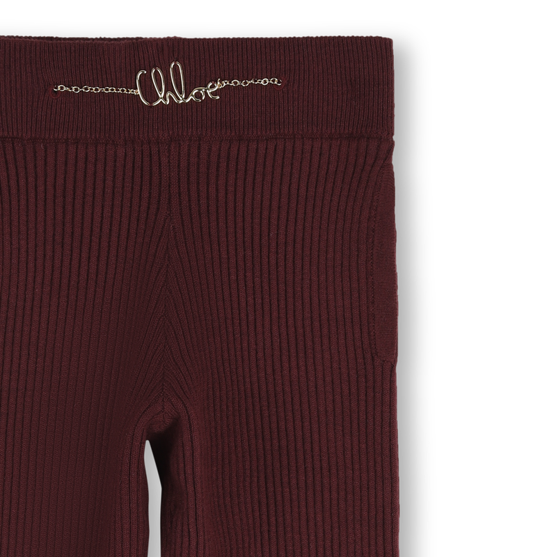 Pantaloni in maglia CHLOE 
                        BAMBINA