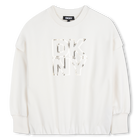 Felpa a maniche fantasia DKNY 
                    BAMBINA