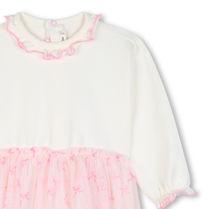 Abito bi-materico BILLIEBLUSH 
                        BAMBINA
