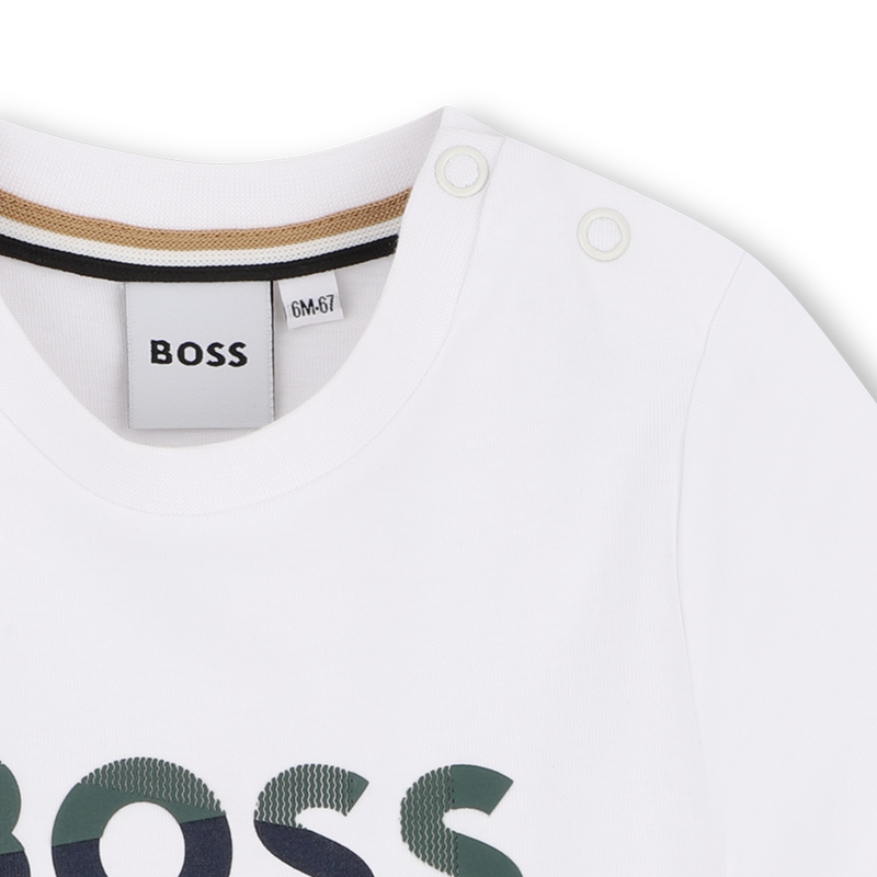 SET T-SHIRT E BERMUDA BOSS 
                        RAGAZZO