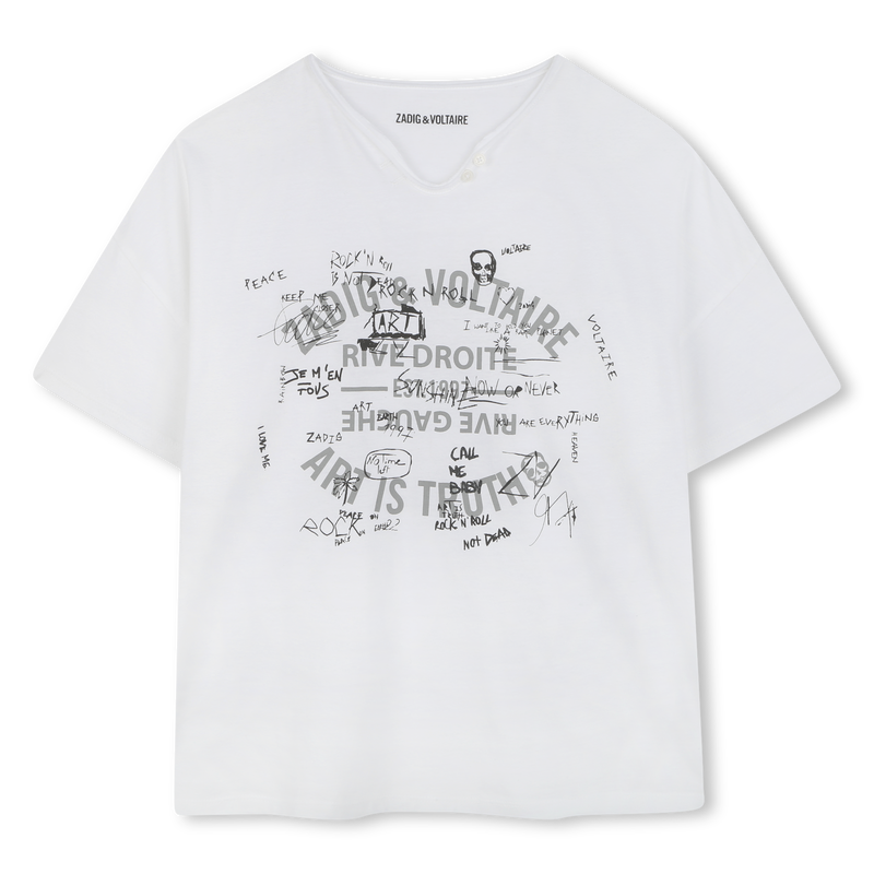 T-shirt a maniche corte ZADIG & VOLTAIRE 
                        BAMBINA