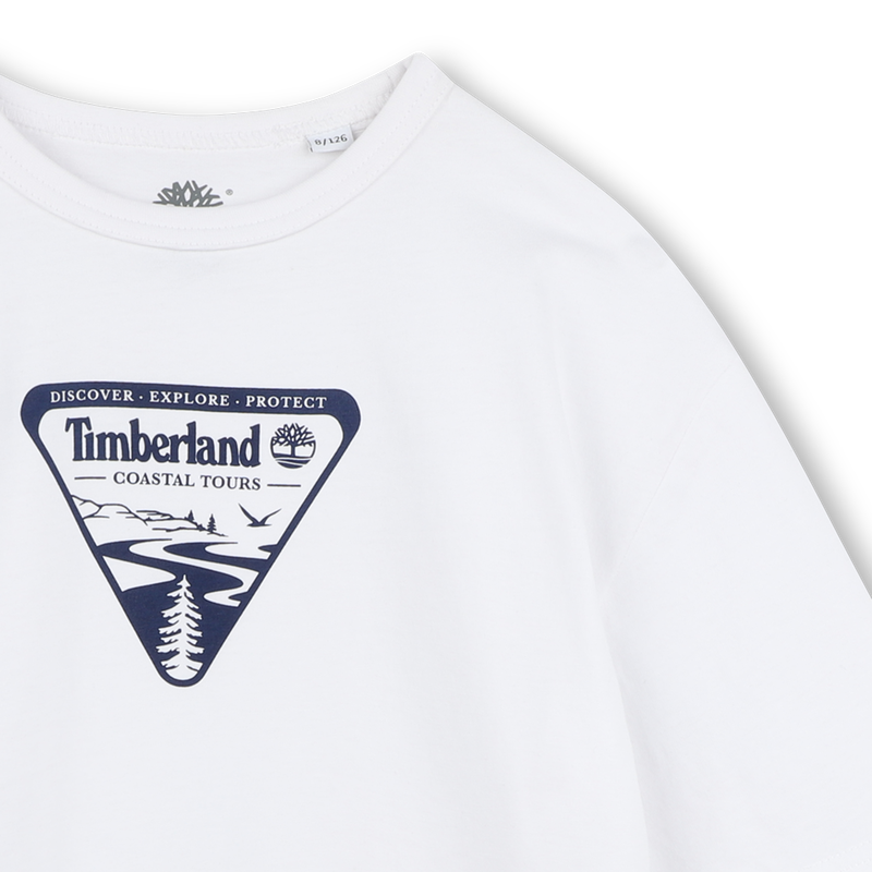 T-shirt ampia con stampa TIMBERLAND 
                        RAGAZZO