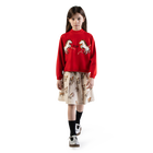 Gonna a pieghe KENZO KIDS 
                    BAMBINA