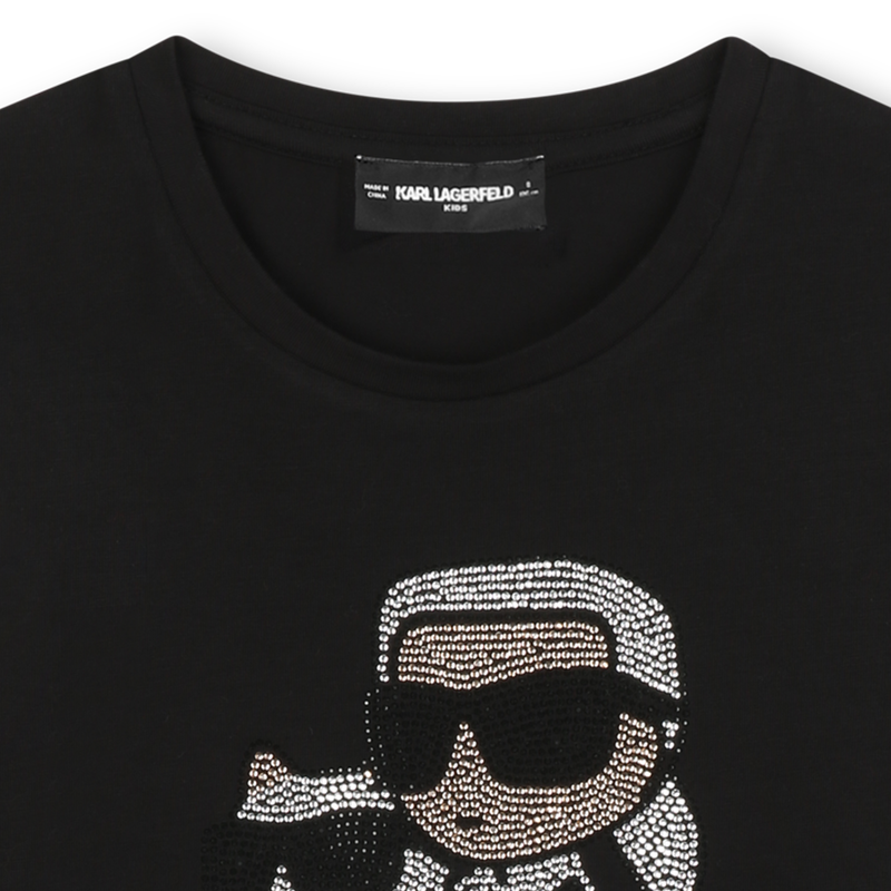 T-shirt a maniche lunghe KARL LAGERFELD KIDS 
                        BAMBINA