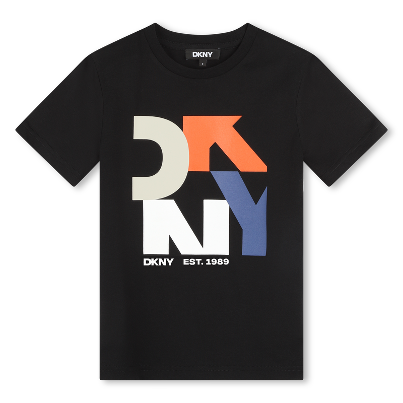 T-shirt maniche corte cotone DKNY 
                        RAGAZZO