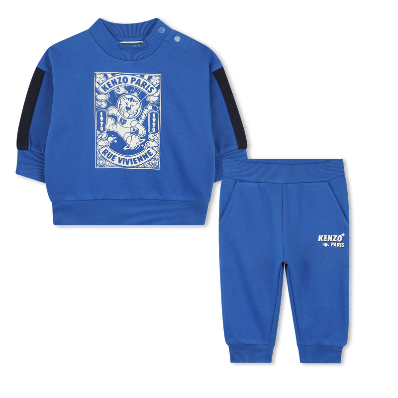 Set felpa e pantaloni KENZO KIDS 
                        RAGAZZO