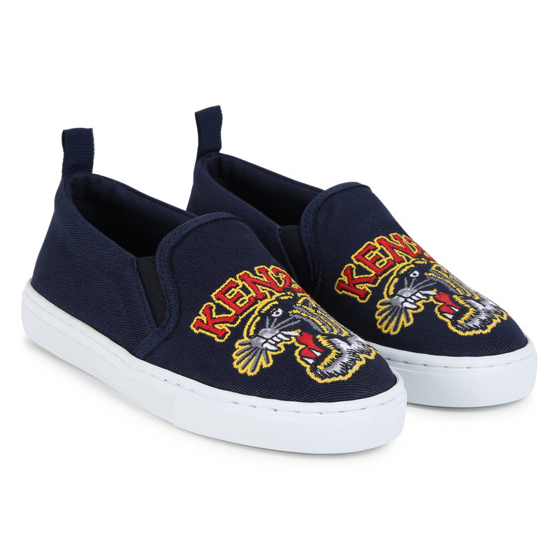 Scarpe con ricamo Tigre KENZO KIDS 
                        UNISEX