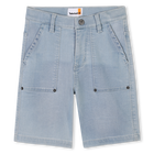 Pantaloncini in denim stretch TIMBERLAND 
                    RAGAZZO