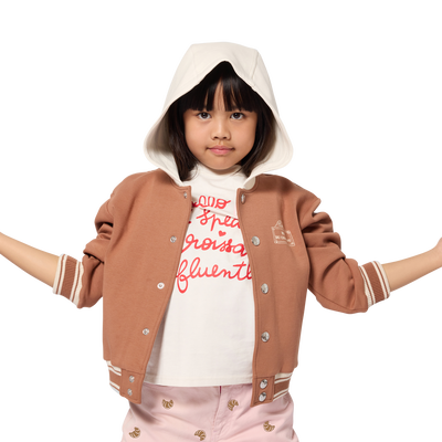 Cardigan con cappuccio KIDS AROUND BAMBINA