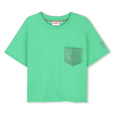 T-shirt a maniche corte HUGO BAMBINA