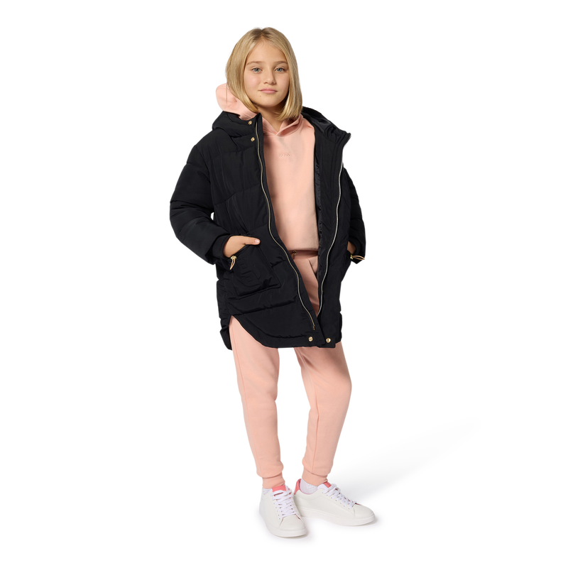 Piumino con cappuccio BOSS 
                        BAMBINA