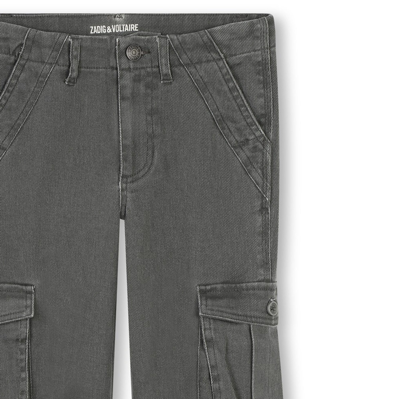 Pantaloni cargo con bottoni ZADIG & VOLTAIRE 
                        RAGAZZO