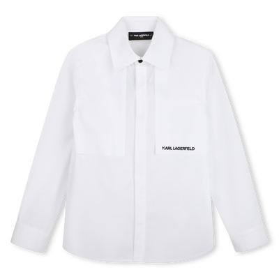 Camicia a maniche lunghe KARL LAGERFELD KIDS RAGAZZO