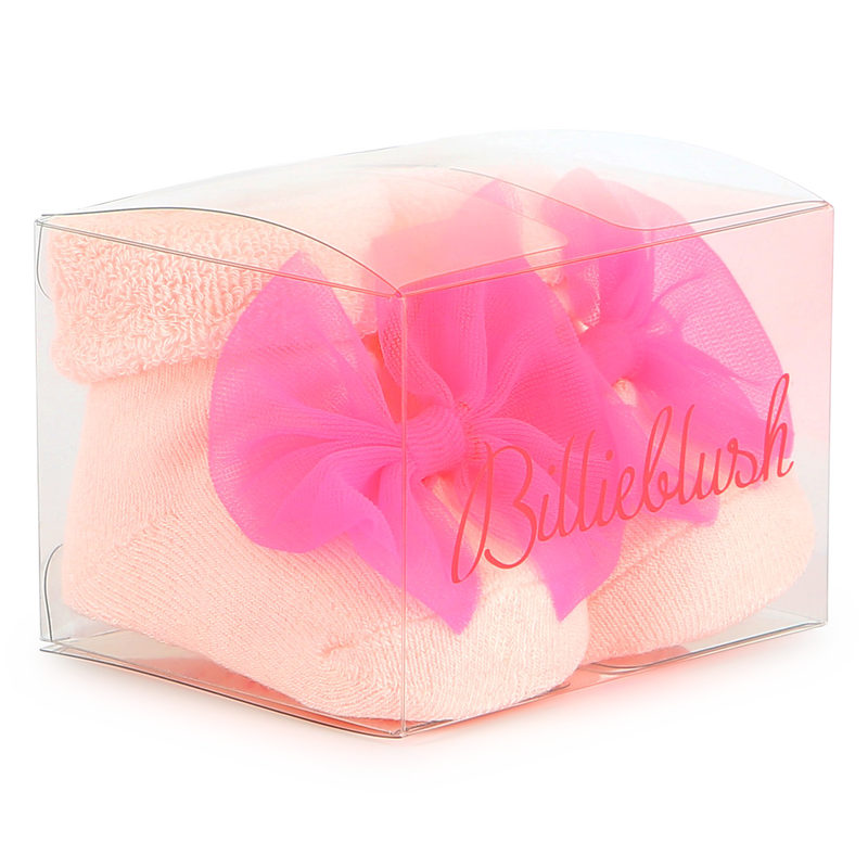Babbucce in maglia con fiocco BILLIEBLUSH 
                        BAMBINA