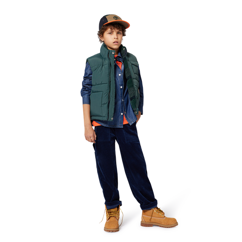 T-shirt in jersey a maniche lunghe TIMBERLAND 
                        RAGAZZO