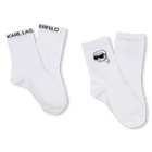Calze jacquard KARL LAGERFELD KIDS 
                    UNISEX