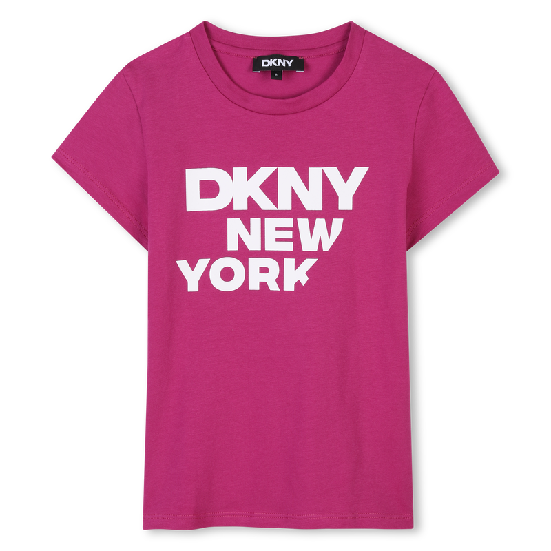 T-shirt a maniche corte DKNY 
                        BAMBINA
