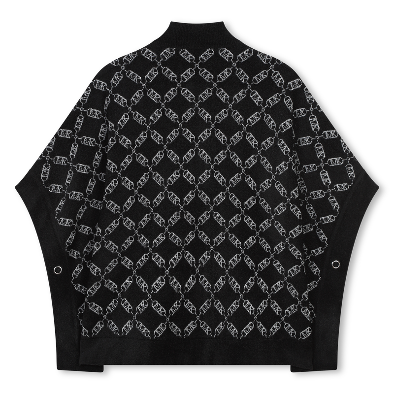 Mantella con zip in maglia MICHAEL KORS 
                        BAMBINA