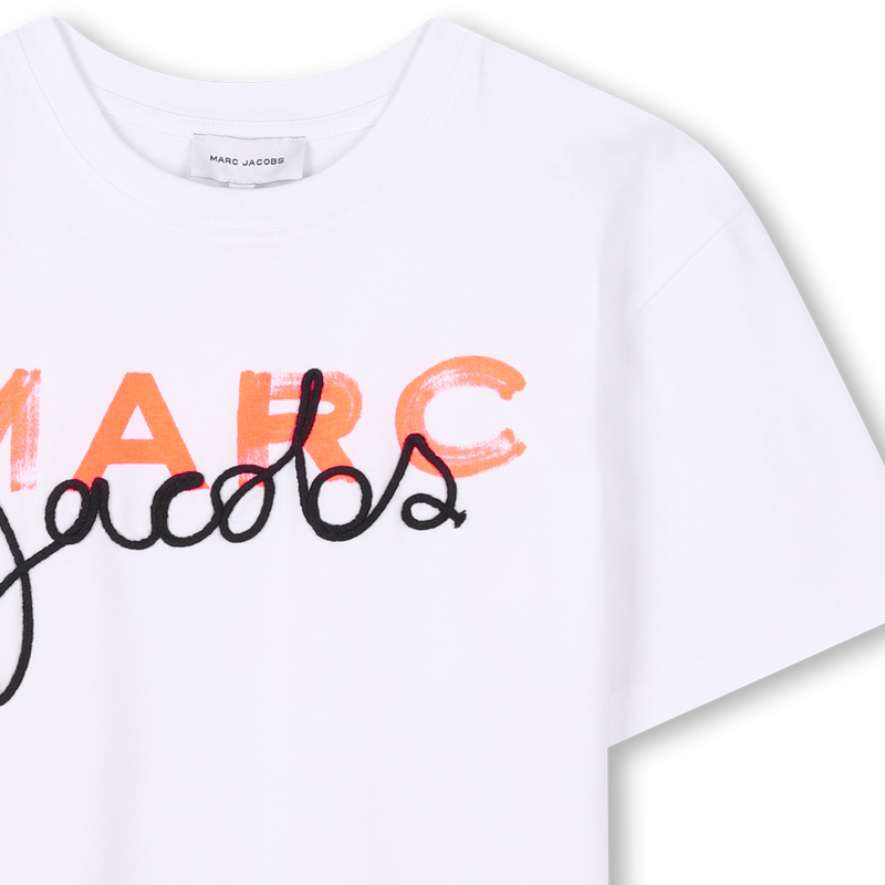 T-shirt girocollo in cotone MARC JACOBS 
                        RAGAZZO