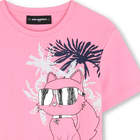 T-shirt manica corta KARL LAGERFELD KIDS 
                    BAMBINA