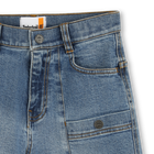 Pantaloncini regolabili jeans TIMBERLAND 
                    RAGAZZO