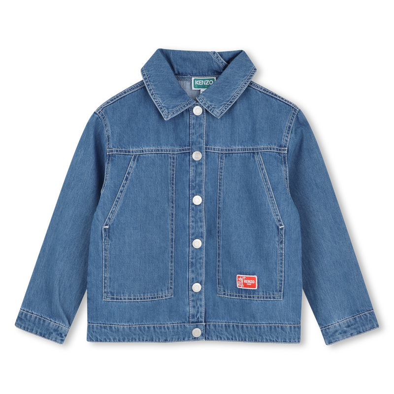 GIACCA DI JEANS KENZO KIDS 
                        BAMBINA