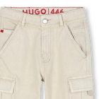 Pantaloni in twill HUGO 
                    RAGAZZO