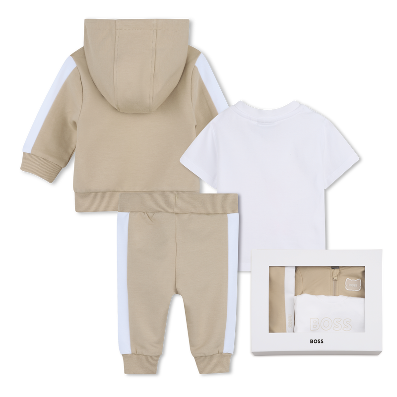 SET CARDIGAN + PANTALONI + T-SHIRT BOSS 
                        RAGAZZO