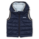 Piumino smanicato reversibile BOSS 
                    RAGAZZO