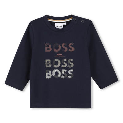Maglietta a maniche lunghe BOSS RAGAZZO